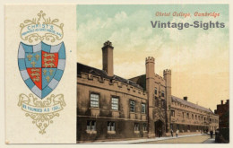 Cambridge / United Kingdom: Christ College (Vintage PC ~1910s/1920s) - Cambridge