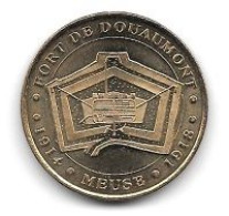 Médaille Touristique  2007, Ville  DOUAUMONT, LE  FORT  DE  DOUAUMONT  1914  MEUSE 1918  ( 55 ) - 2007