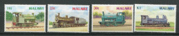 Malawi ** N° 493 à 496 - Locomotives - Malawi (1964-...)