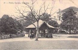 Shanghai - Public Garden - Shanghai - Kiosque - Enfant - Edit. Tabaqueria Filipina - Carte Postale Ancienne - Chine