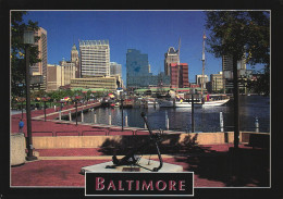 BALTIMORE, SKYLINE, ARCHITECTURE, SHIP, PORT, UNITED STATES - Baltimore