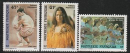 POLYNESIE - N° 333/5 ** (1989) - Neufs