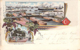 EGYPTE - Alexandrie - Le Port Et Les Ecluses - Cp Multivues Precurseur 1900 - Carte Postale Ancienne - - Alexandrië