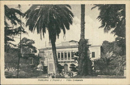 POZZUOLI ( NAPOLI ) VILLA COMUNALE - EDIZ. CONTE - FORMATO PICCOLO - ANNULLO FILATELICO XXV CENTENARIO FONDAZIONE(18578) - Pozzuoli