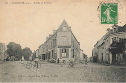 Vihiers * Route De Saumur * Enfants Villageois - Other & Unclassified