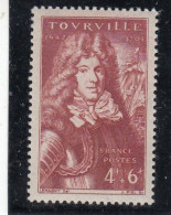 France - Année 1944 - Neuf** - N°YT 600** - Anne Hilarion De Cotentin, Comte De Tourville - Ongebruikt