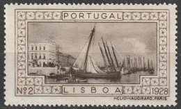 Vignette/ Vinheta, Portugal - 1928, Paisagens E Monumentos. Lisboa -||- MNG, Sans Gomme - Emisiones Locales