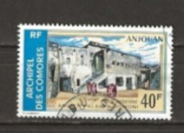 Archipel Des Comores Anjouan N° YT PA 47 Oblitéré Palais  1972 - Poste Aérienne