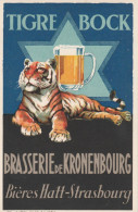 - CPA - 67 - Brasserie De KRONENBOURG - TIGRE BOCK - 075 - Alcoholes