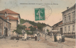 88 - BROUVELIEURES - Centre Du Bourg (carte Colorisée) - Brouvelieures