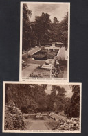 Bournville Works Cards X 2 -Gardens Girls Recreation Grounds Etc As Scanned - Birmingham