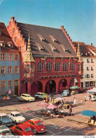 Freiburg Im Breisgau Kaufhaus - Volkswagen Cox - Renaut Dauphine, Opel Cpsm GF - PKW