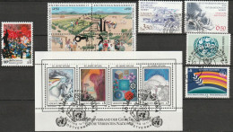 UNO Wien Jahrgang 1986 MiNr.55 -  67 O Gest. Komplett ( 2265)  Günstige Versandkosten - Used Stamps
