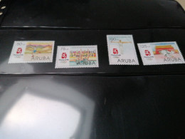 Aruba 2008 Stamps Beijing 2008 YT 413/416 - Antillen