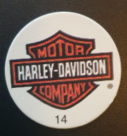 Jeton Carton "Harley-Davidson Motor Company" (Jeton De Jeu ? ...) - Autres & Non Classés