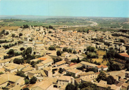 Gallargues Le Montueux En Avion Au Dessus Du Village - Gallargues-le-Montueux