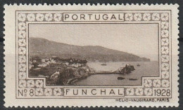 Vignette/ Vinheta, Portugal - 1928, Paisagens E Monumentos. Funchal -||- MNG, Sans Gomme - Ortsausgaben