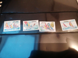 Aruba Stamps YT 391/394 - Antillas Holandesas