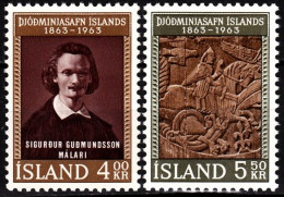 ICELAND / ISLAND 1963 National Museum. Complete Set, MNH - Museums