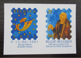 2901 'Belgica 2001' - Ongetand - Côte: 12,5 Euro - 1981-2000