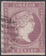 Spain 1856 Sc 43a España Ed 46a Used Grill (parrilla) Cancel - Usados