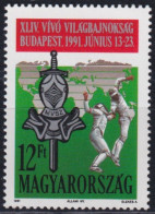 F-EX43501 HUNGARY MNH 1991 FENCING WORLD CHAMPIONSHIP.  - Nuevos