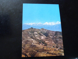 VIEW OF HIMALAYAS FROM NAGARKOT - Népal