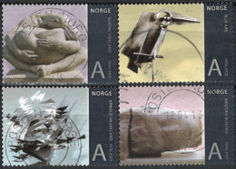 Norwegen Norway 2009. Mi.Nr. 1700-1703, Used O - Used Stamps
