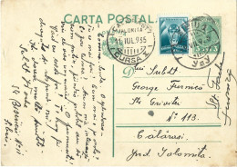 ROMANIA 1935 POSTCARD STATIONERY - 2. Weltkrieg (Briefe)