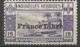 NUEVAS HEBRIDES YVERT NUM. 126 NUEVO SIN GOMA - Unused Stamps
