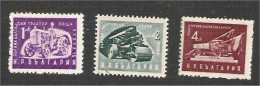 Bulgaria - Scott 742-744  Transport - Oblitérés