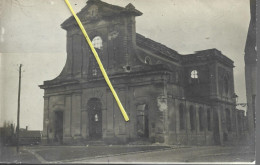 80 CHAULNES EGLISE EN RUINE 1916 - Chaulnes