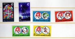Iles Salomons - (1969-71) -  Noel - South Pacific Games  - Neufs** - MNH - Salomonen (...-1978)
