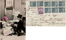 BRAZIL 1908 POSTCARD SENT TO BERN SWITZERLAND - Brieven En Documenten