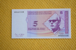 Banknotes   Bosnia And Herzegovina 5 Konvertibilnih Marka UNC - Bosnie-Herzegovine