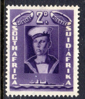 SOUTH AFRICA - 1941 SAILOR 2d STAMP FINE MNH ** SG 96 - Unused Stamps