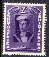 SOUTH AFRICA - 1941 SAILOR 2d STAMP FINE MOUNTED MINT MM * SG 96 REF A - Ongebruikt