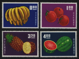 Taiwan 1964 - Mi-Nr. 536-539 ** - MNH - Früchte / Fruits - Ungebraucht