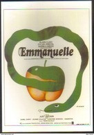 Carte Postale : Emmanuelle (serpent - Pomme) Illustration : Léo Kouper (affiche Film Cinéma) - Kouper