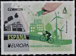 España Spain EUROPA CEPT 2016 Piensa En Verde   Mi 5067  Yv 4772  Edi 5055 Nuevo New MNH ** - 2014