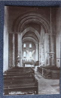 NAVE EAST STOW LINCOLN CHURCH OLD R/P POSTCARD LINCOLNSHIRE - Lincoln