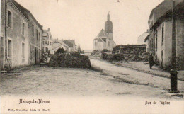 Habay-la-neuve  Rue De L'eglise N'a Pas Circulé - Habay