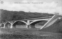 Delcampe - Cpa HERMALLE SOUS HUY - Perspective Du Pont - Engis