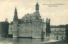 Cpa JEHAY BODEGNEE - Eglise Et Côté Gauche Du Château - Amay