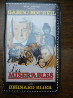 Les Misérables 1 2 Gabin-Bourvil-Blier VHS - Andere & Zonder Classificatie