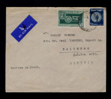 Sp10123 ISRAEL ... Mailed 1950 Salzburg - Andere & Zonder Classificatie