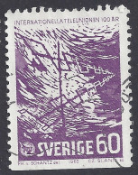 SVEZIA 1965 - Yvert 523d° - UIT | - Usati