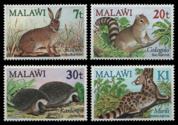 Malawi 1984 - Mi-Nr. 424-427 ** - MNH - Wildtiere / Wild Animals - Malawi (1964-...)