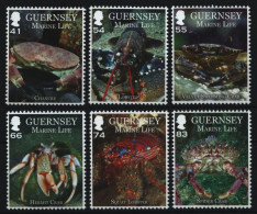 Guernsey 2014 - Mi-Nr. 1475-1480 ** - MNH - Meerestiere / Marine Life - Guernesey