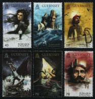 Guernsey 2016 - Mi-Nr. 1561-1566 ** - MNH - "Die Mitarbeiter Des Meeres" - Guernesey